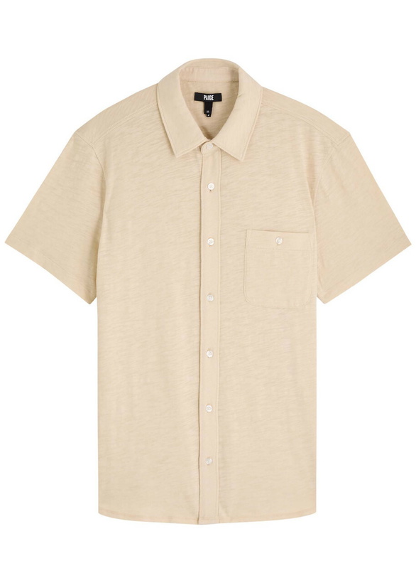 Photo: Paige Carillo Cotton Shirt Ecru