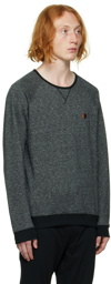Paul Smith Black Embroidered Sweatshirt