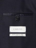 Caruso - Twill Suit Jacket - Blue