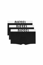 Diesel Three-pack boxer briefs in stretch cotton - Trunks Mens in Black