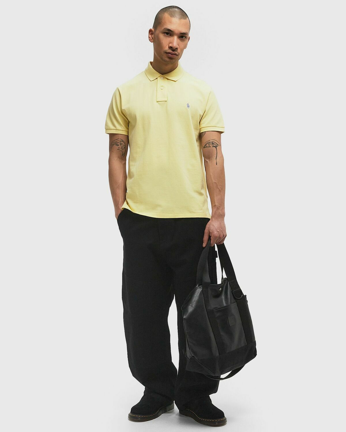 Polo Ralph Lauren POLO SHIRT yellow Men Polo Ralph Lauren