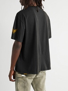 Gallery Dept. - Mechanic Printed Cotton-Jersey T-Shirt - Black