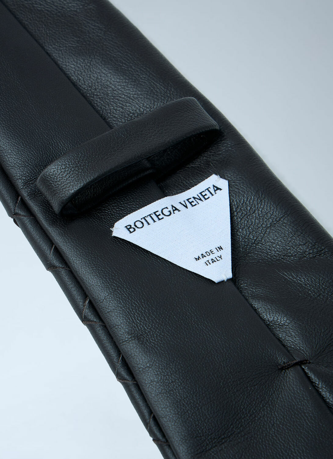 Bottega Veneta Intrecciato Leather Tie