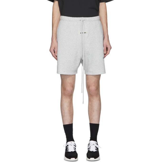 Photo: Essentials Grey Fleece Shorts