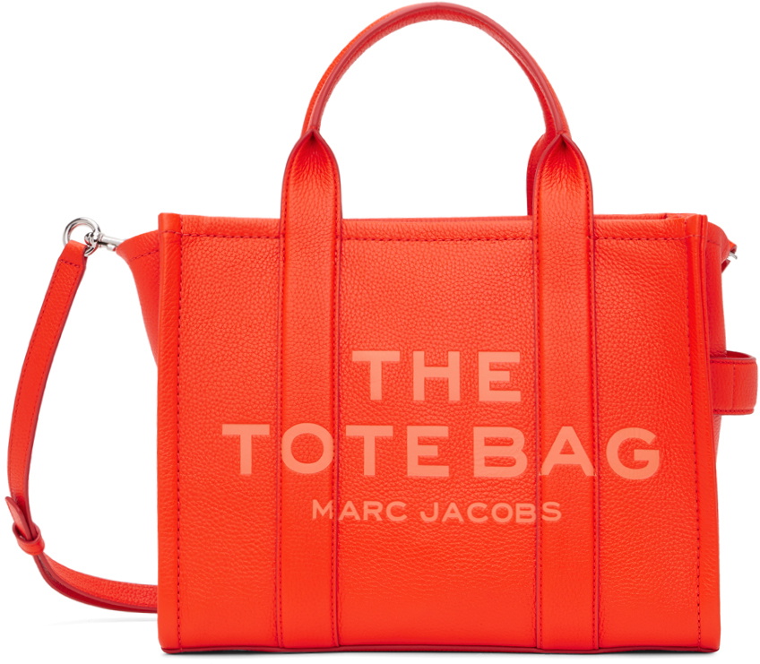 Marc Jacobs Orange Medium 'The Tote Bag' Tote Marc Jacobs