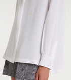 Max Mara Silk crêpe de chine shirt