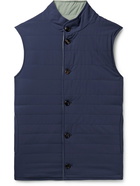 Peter Millar - Spring Soft Reversible Quilted Shell Gilet - Blue