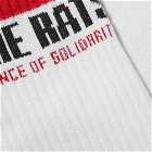 Rats Men's The Line Sock in White