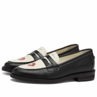 Duke + Dexter Women's Wilde Kiss Penny Loafer in Multi