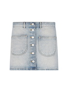 Courrèges Denim Mini Skirt