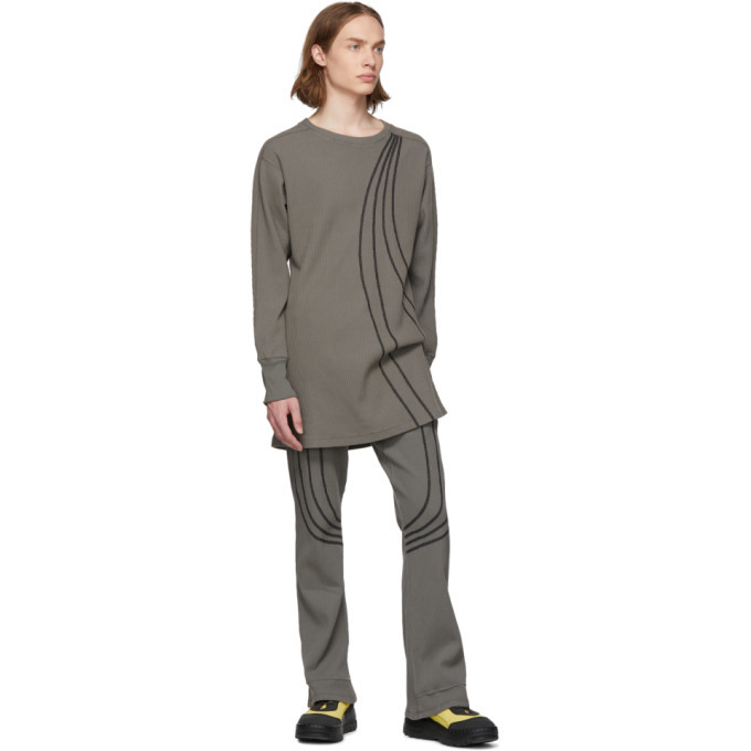 Kiko Kostadinov Grey River Long Sleeve T-Shirt