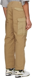 nanamica Tan Pocket Cargo Pants