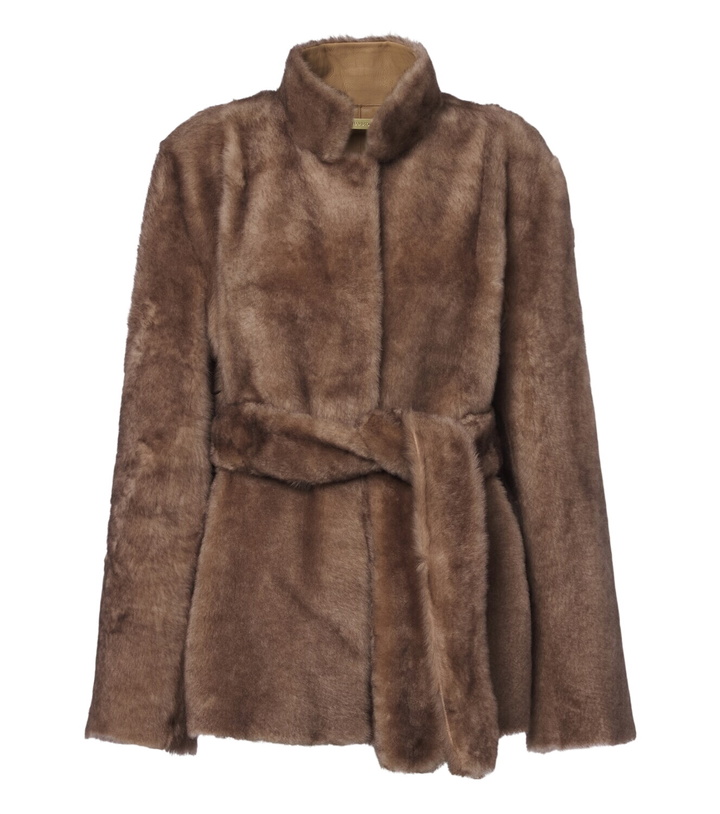 Photo: Nour Hammour Elsa shearling jacket