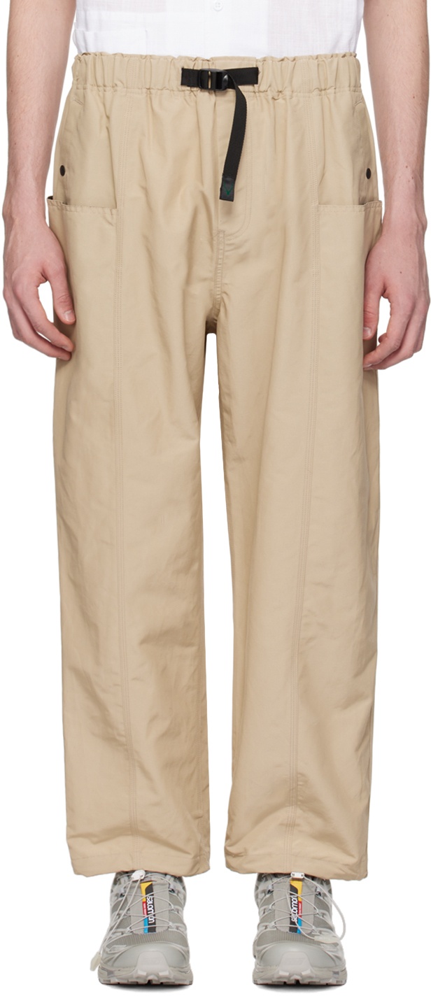Photo: South2 West8 Beige Belted C.S. Trousers