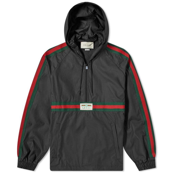 Photo: Gucci GRG Stripe Vintage Smock Windbreaker