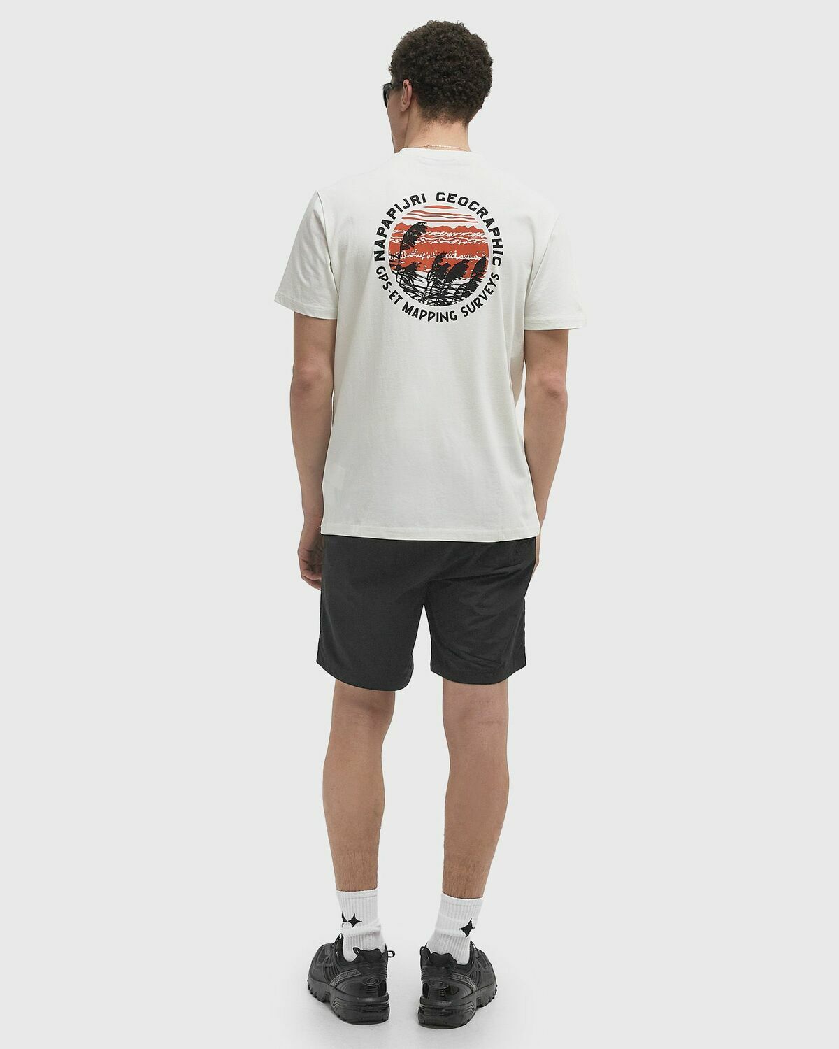 Napapijri S-VIGNONI BACK SS TEE White Mens Shortsleefe