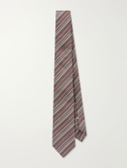 Missoni - 7cm Crochet-Knit Silk Tie - Red