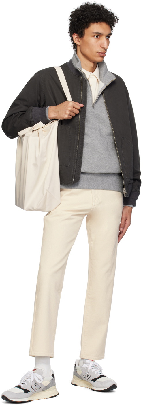 POTTERY Gray Rustic Bomber
