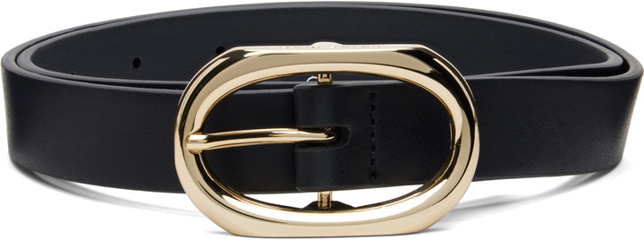 Photo: ANINE BING Black Small Signature Link Belt