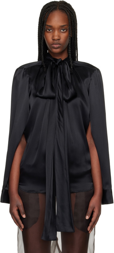 Photo: Commission Black Double Blouse