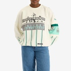 Adidas Women's Originals Retro Sports Sweatshirt in Off White