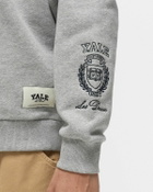 Les Deux Yale Logo Half Zip Sweatshirt Grey Half Zips