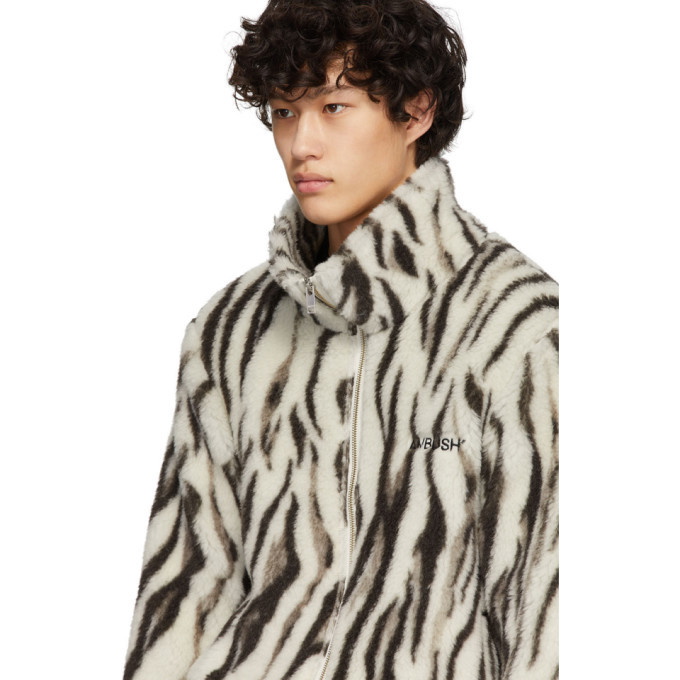 Fur & Shearling Coats Ambush - Teddy effect kimono style jacket