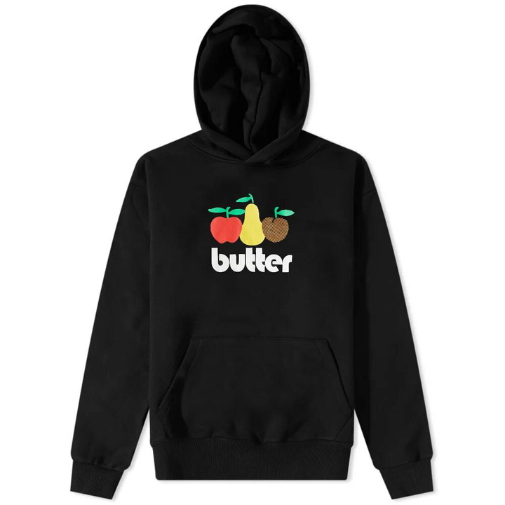 Photo: Butter Goods Men's Orchard Hoody in Black