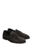Henderson Baracco Loafers In Brown Suede