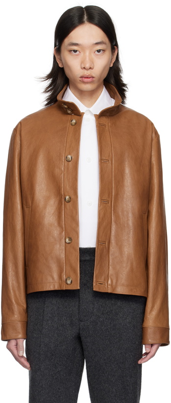 Photo: 16Arlington Tan Haeto Leather Jacket