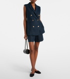 'S Max Mara Party linen shorts