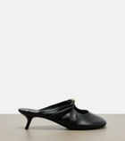 Loewe Pebble Soft leather mules