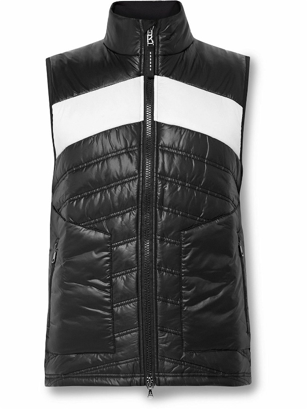 Photo: Bogner - Jay Quilted Recycled-Ripstop and Stretch-Jersey Gilet - Black