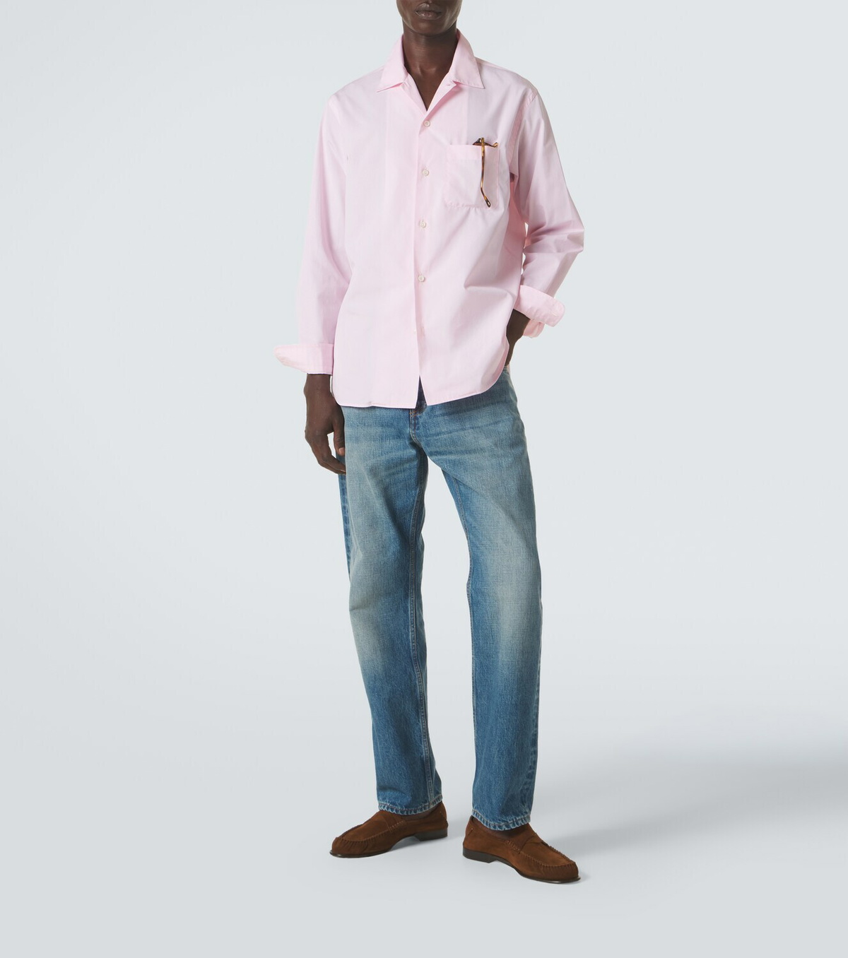 Umit Benan Weekend cotton poplin shirt