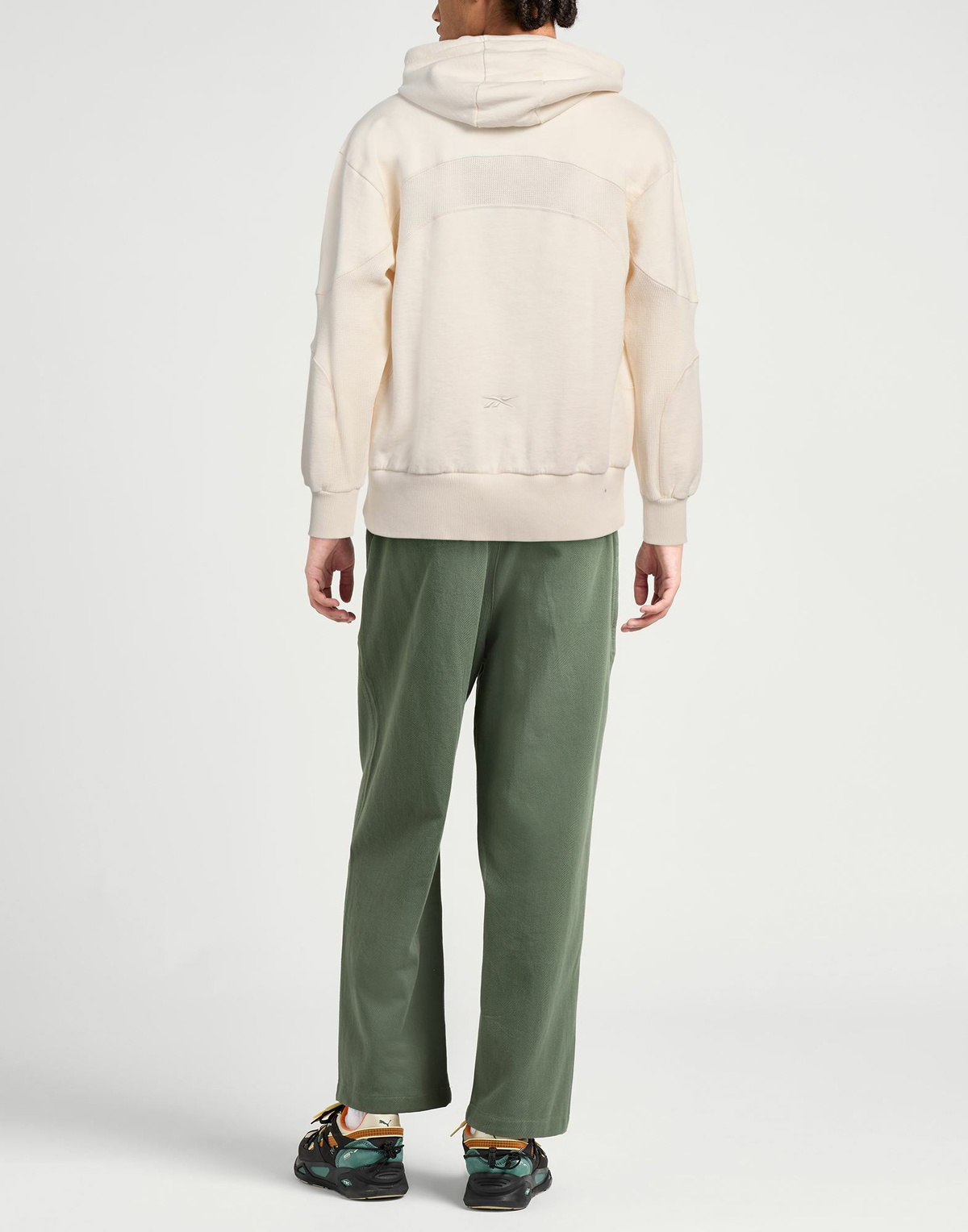 Reebok Mens Sweatshirt in Cream