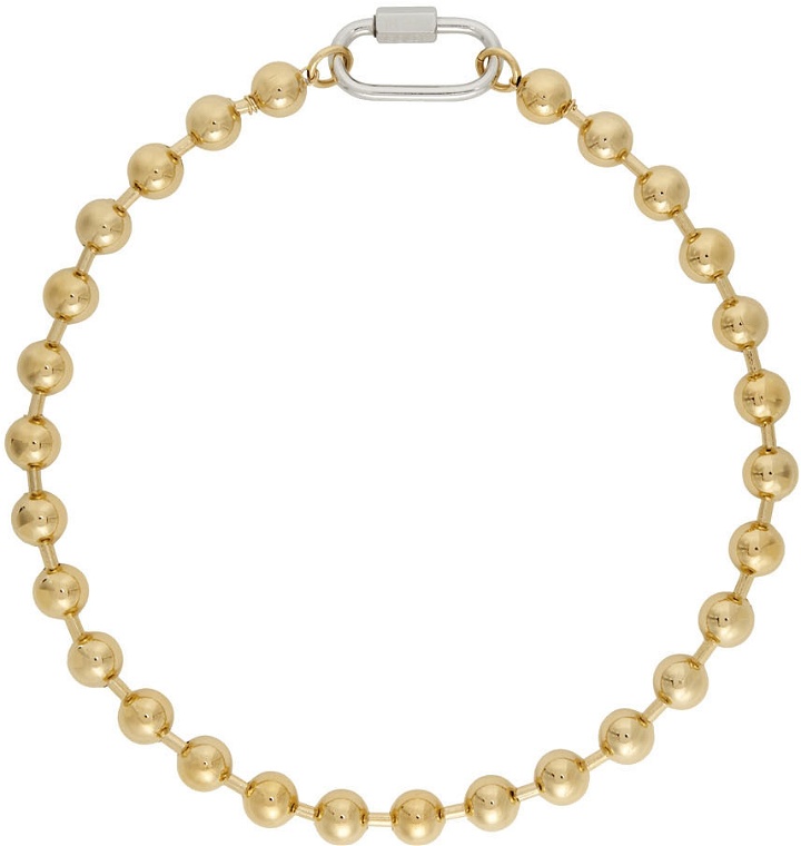 Photo: IN GOLD WE TRUST PARIS Gold Bold Ball Chain Necklace
