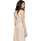 Baserange Off-White Heart Tank Top