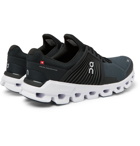 On - Cloudswift Rubber-Trimmed Mesh Running Sneakers - Black