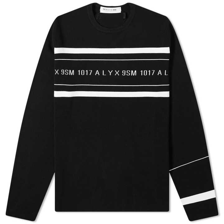 Photo: 1017 ALYX 9SM Logo Multi Stripe Crew Knit