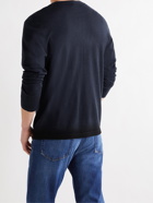 JAMES PERSE - Slim-Fit Ombré Cashmere Sweater - Blue
