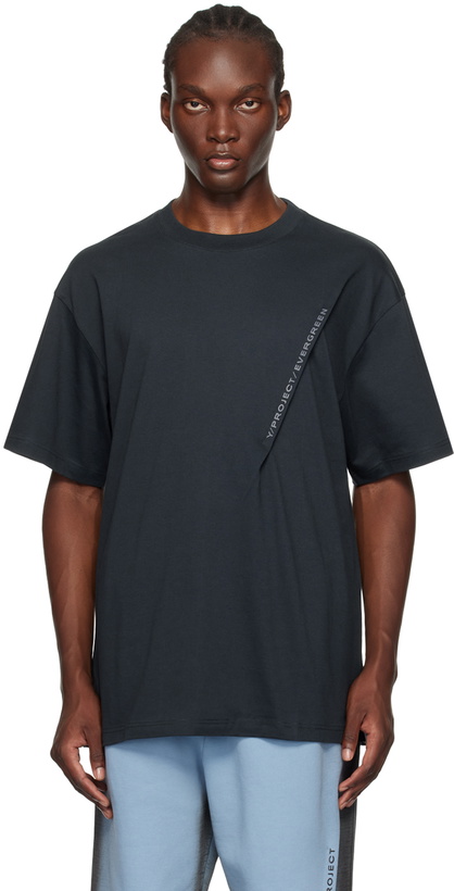Photo: Y/Project Black Pinched Logo T-Shirt