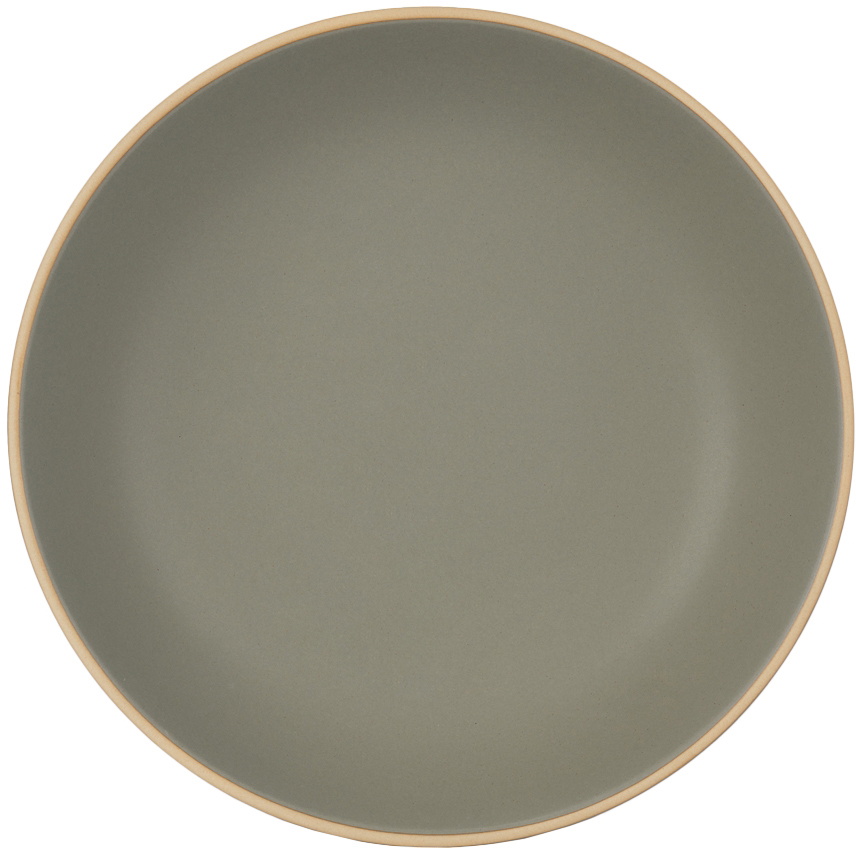 Lineage Ceramics Gray Shallow Serving Bowl, 4 pcs