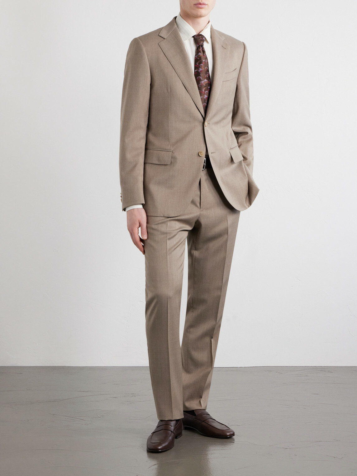 Caruso - Norma Wool Suit Jacket - Neutrals