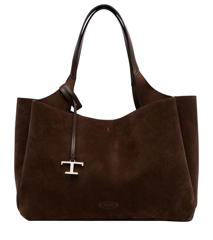 Photo: Tod's Apa Large leather suede tote bag