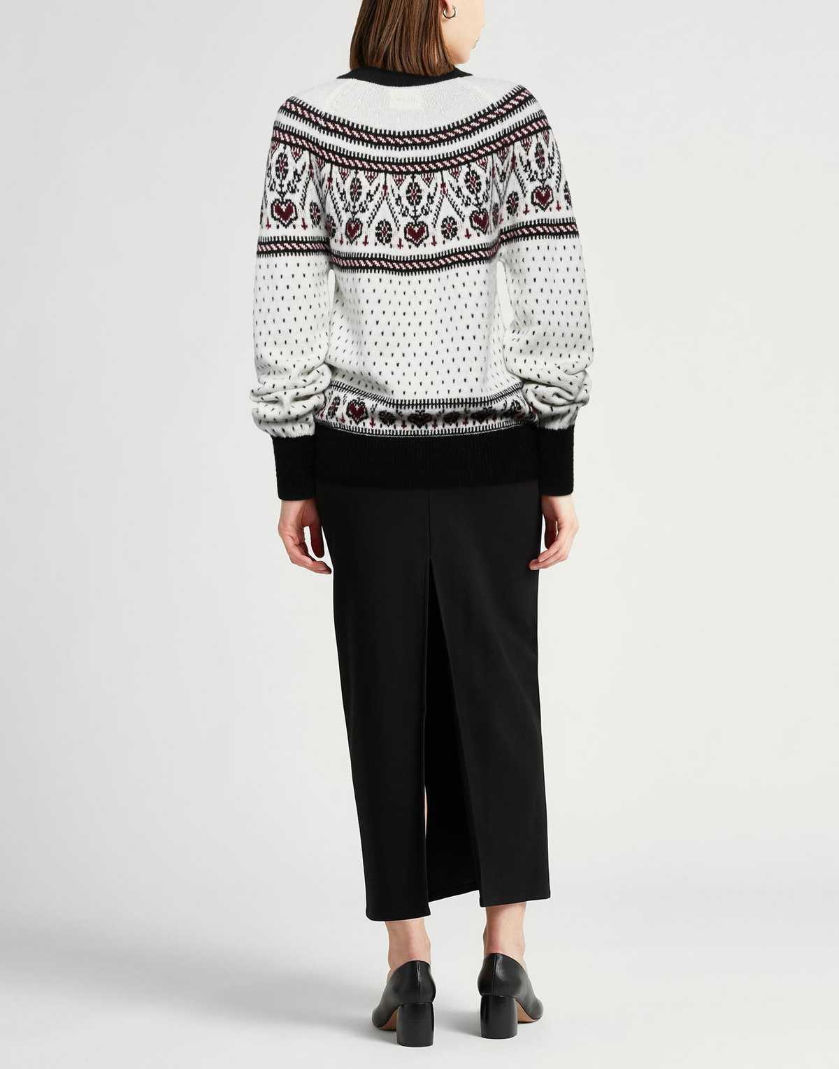 Khaite Womens Sweater in Off white