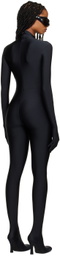 Balenciaga Black Heeled Jumpsuit