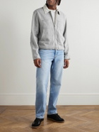 Les Tien - Cotton-Jersey Zip-Up Jacket - Gray