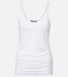 Jacquemus Clavela cotton tank top