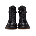 Maison Margiela Black Airbag Heel Lace-Up Boots