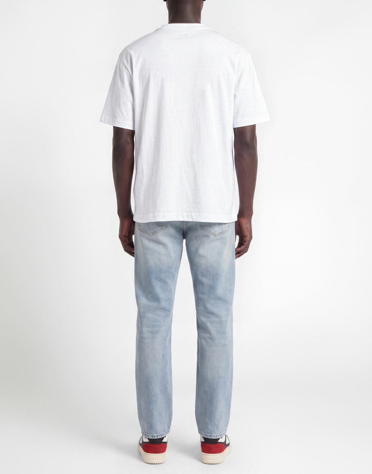Guess Jeans Mens T-shirt in White